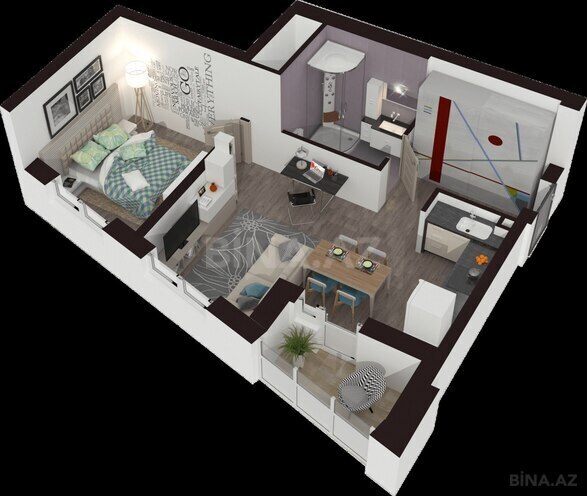 Продаётся 1-комн. новостройка 35.5 м², пос. Sea Breeze, photo 5 from 6