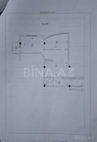Продаётся 3-комн. новостройка 105 м², м. Нариман Нариманов, photo 12 from 13