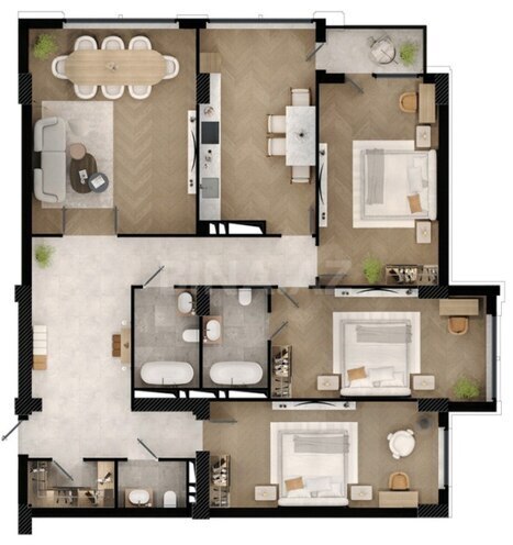 Satılır 4 otaqlı yeni tikili 175 m², Koroğlu m., photo 3 from 25