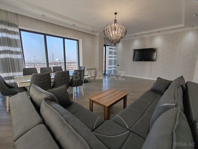İcarəyə verilir 3 otaqlı yeni tikili 160 m², Ağ şəhər q., photo 1 from 19