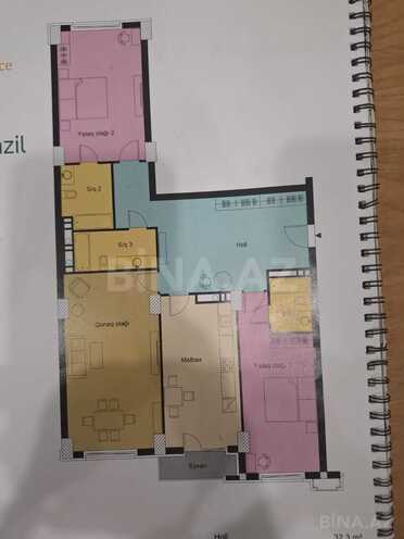 Satılır 3 otaqlı yeni tikili 170 m², Şah İsmayıl Xətai m., photo 5 from 15