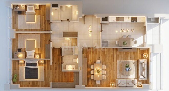 Satılır 4 otaqlı yeni tikili 140 m², Bakmil m., photo 12 from 16