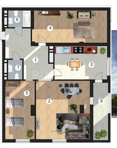 Продаётся 3-комн. новостройка 130 м², пос. М. Расулзаде, photo 3 from 20