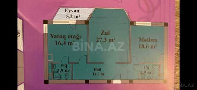 Продаётся 2-комн. новостройка 90 м², м. Азадлыг проспекти, photo 7 from 8
