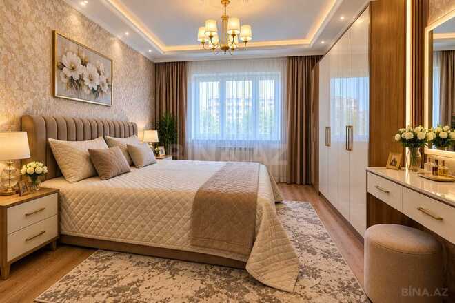 Сдается 2-комн. новостройка 65 м², м. Кара Караев, photo 3 from 7