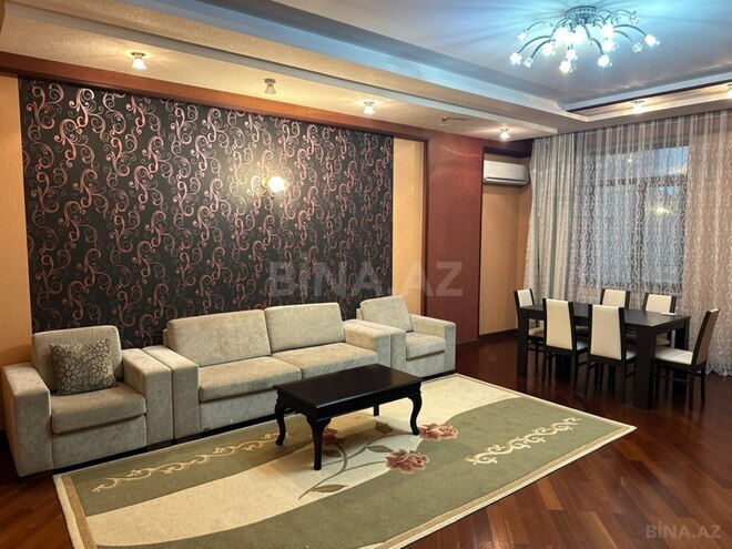 İcarəyə verilir 3 otaqlı yeni tikili 135 m², Nizami m., photo 1 from 17