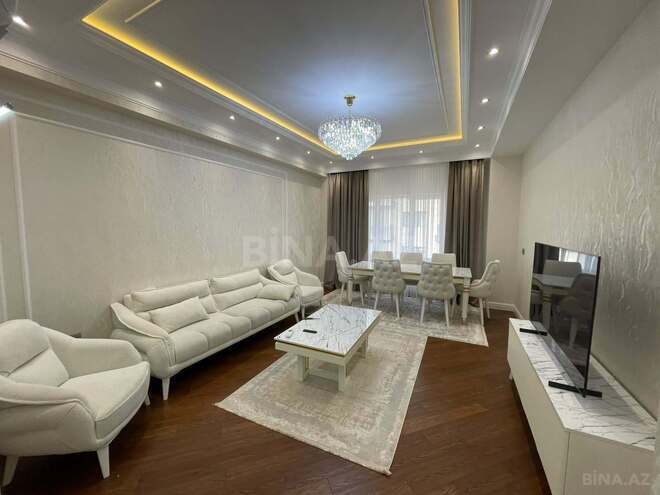 İcarəyə verilir 3 otaqlı yeni tikili 140 m², Ağ şəhər q., photo 1 from 16