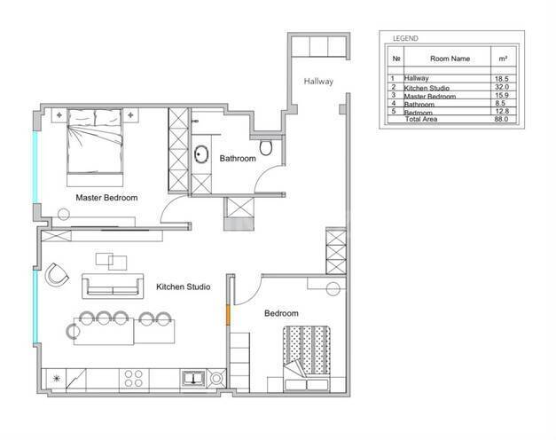 Satılır 3 otaqlı yeni tikili 85.2 m², 28 May m., photo 22 from 23