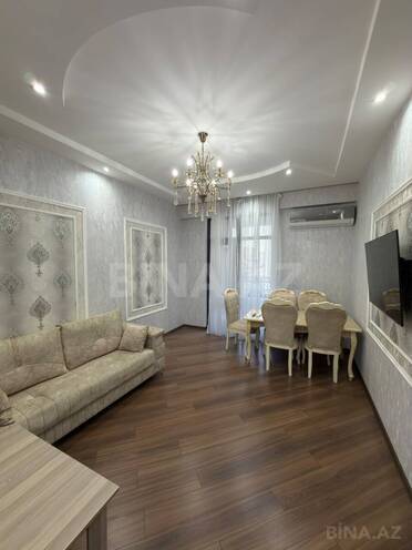 İcarəyə verilir 3 otaqlı yeni tikili 105 m², Qara Qarayev m., photo 1 from 16