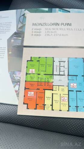 Satılır 2 otaqlı yeni tikili 93.1 m², Gənclik m., photo 4 from 9
