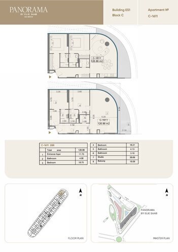 Satılır 3 otaqlı yeni tikili 126.9 m², Sea Breeze q., photo 3 from 14