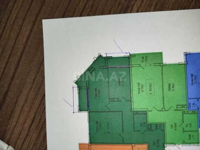 Satılır 2 otaqlı yeni tikili 118 m², Nəriman Nərimanov m., photo 3 from 8
