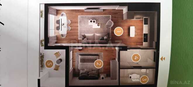 Продаётся 2-комн. новостройка 72.3 м², Бинагадинский р., photo 5 from 8