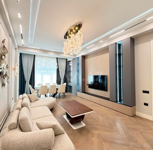 İcarəyə verilir 3 otaqlı yeni tikili 110 m², Nizami m., photo 1 from 8