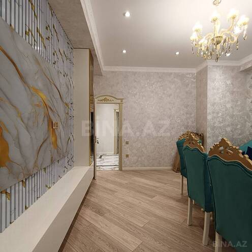 İcarəyə verilir 3 otaqlı yeni tikili 110 m², Ağ şəhər q., photo 16 from 18