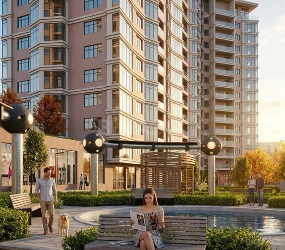 Продается 3-комн. новостройка 121.5 м², м. Низами, photo 1 from 15