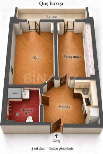 Продаётся 2-комн. новостройка 55 м², м. Ази Асланов, photo 10 from 11