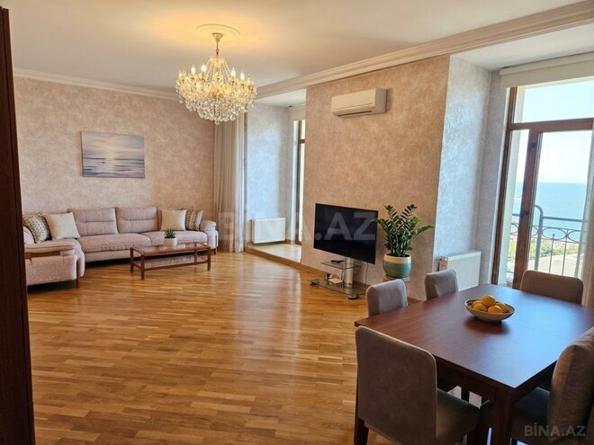 İcarəyə verilir 3 otaqlı yeni tikili 150 m², Sahil m., photo 4 from 12
