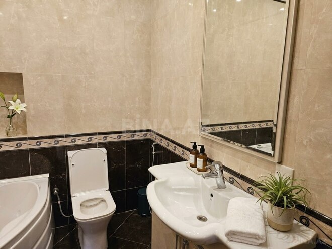 İcarəyə verilir 3 otaqlı yeni tikili 150 m², Sahil m., photo 9 from 12