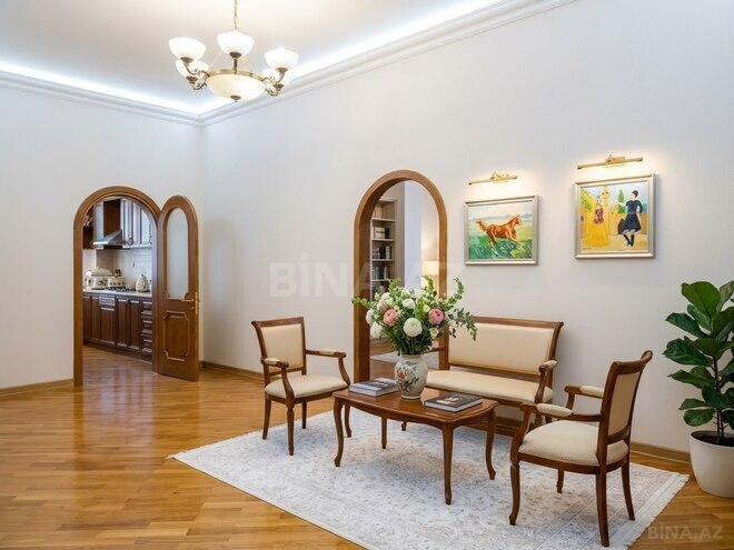 İcarəyə verilir 3 otaqlı yeni tikili 150 m², Sahil m., photo 5 from 12