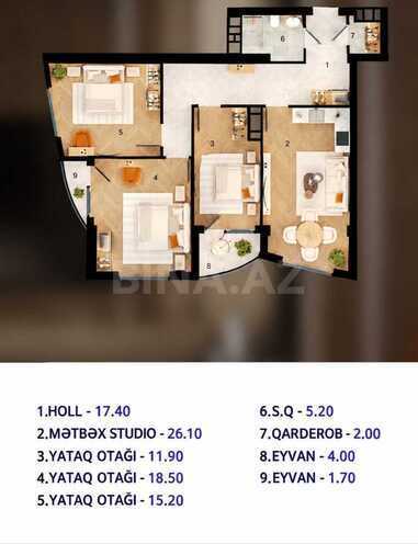 Продается 3-комн. новостройка 103 м², пос. Сарай, photo 3 from 10
