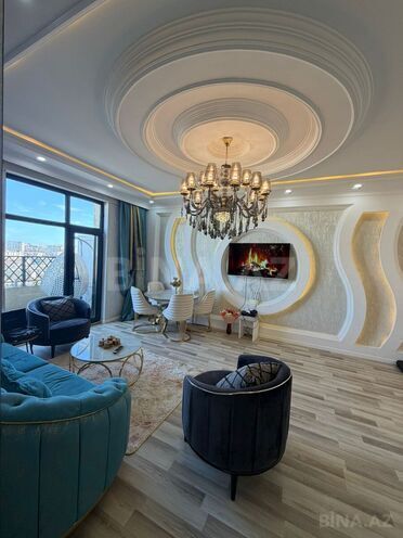 İcarəyə verilir 3 otaqlı yeni tikili 101 m², Qara Qarayev m., photo 5 from 25