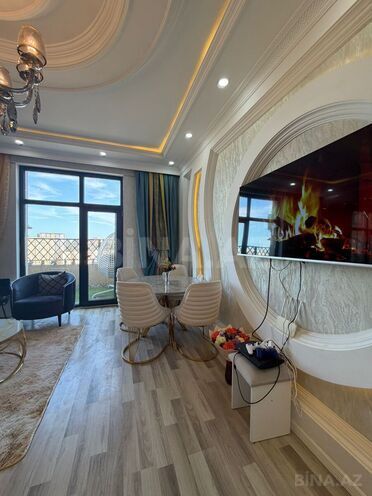İcarəyə verilir 3 otaqlı yeni tikili 101 m², Qara Qarayev m., photo 1 from 25
