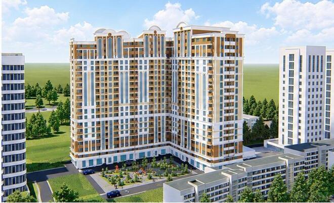 Satılır 3 otaqlı yeni tikili 109 m², İnşaatçılar m., photo 1 from 6