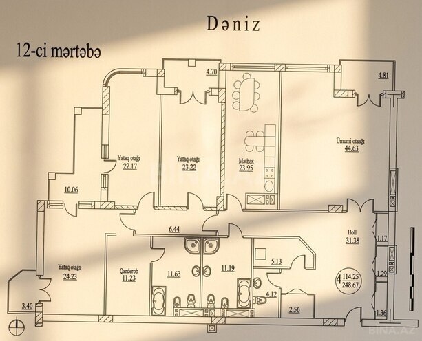 Продаётся 4-комн. новостройка 250 м², м. 28 мая, photo 7 from 21