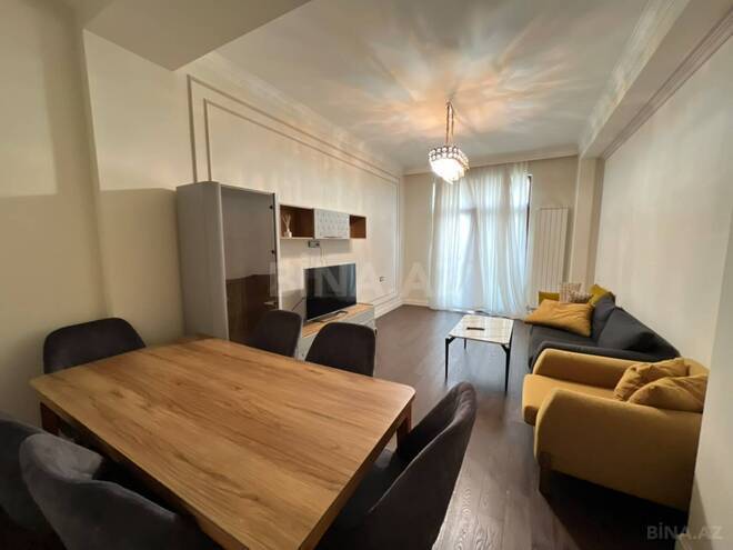 İcarəyə verilir 2 otaqlı yeni tikili 110 m², Nizami m., photo 3 from 12