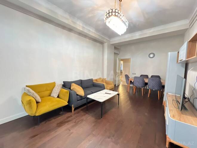 İcarəyə verilir 2 otaqlı yeni tikili 110 m², Nizami m., photo 1 from 12