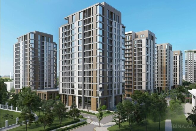 Продается 3-комн. новостройка 121 м², м. Иншаатчылар, photo 3 from 7