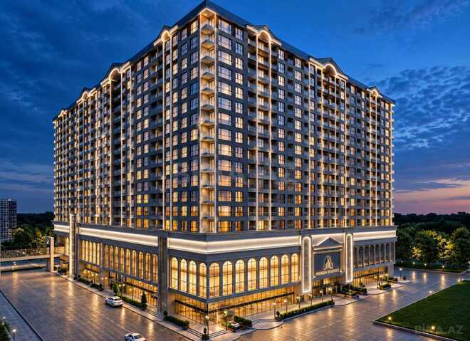 İcarəyə verilir 3 otaqlı yeni tikili 90 m², Ağ şəhər q., photo 1 from 10