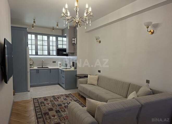 İcarəyə verilir 2 otaqlı yeni tikili 60 m², Nizami m., photo 1 from 11