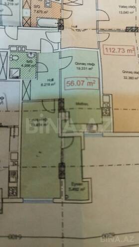 Satılır 2 otaqlı yeni tikili 56 m², Qaraçuxur q., photo 6 from 9
