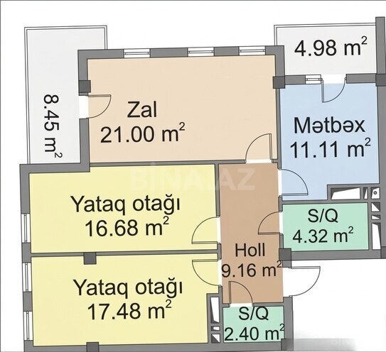 Продается 3-комн. новостройка 96 м², м. 28 мая, photo 4 from 17