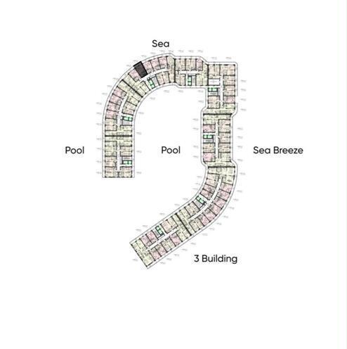 Satılır 1 otaqlı yeni tikili 40.7 m², Sea Breeze q., photo 4 from 10