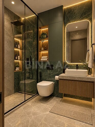 Продаётся 2-комн. новостройка 62 м², м. Элмляр Академиясы, photo 15 from 21