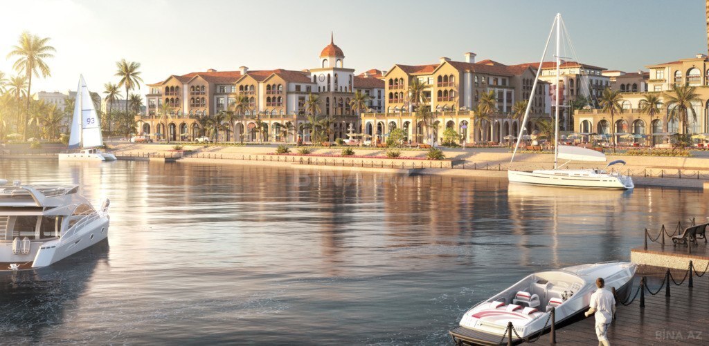 Sea Breeze Marina Village tikinti şirkətinə məxsus yaşayış kompleksi-collage-photo-1