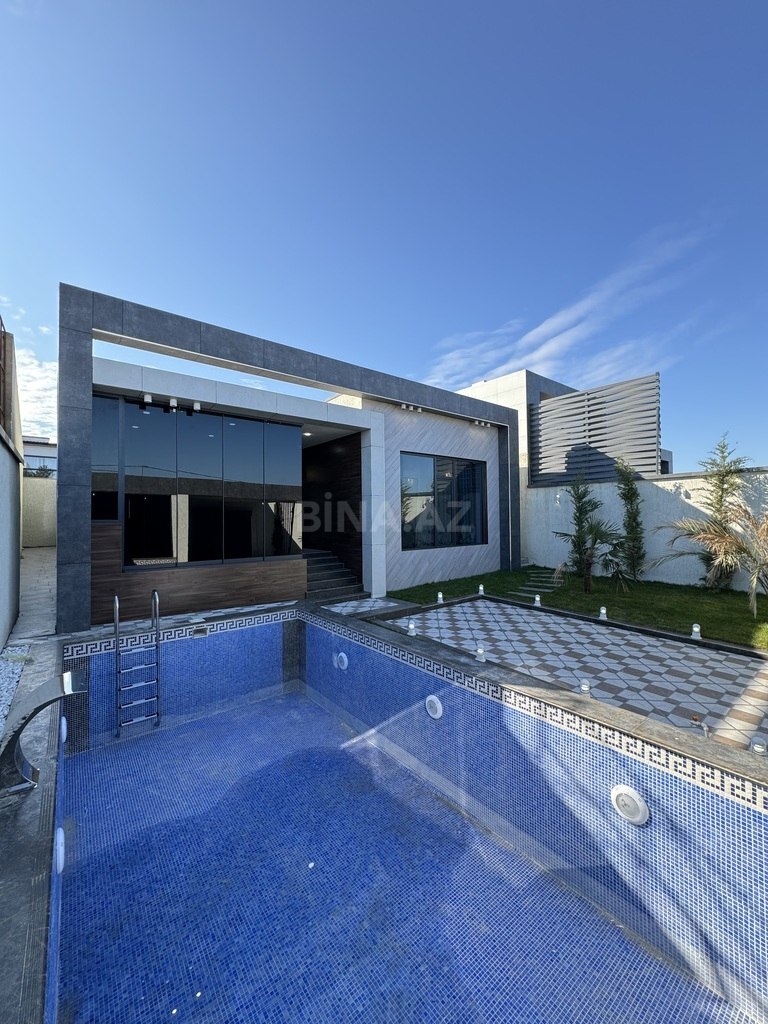 5 otaqlı həyət evi/bağ evi - Mərdəkan q. - 250 m² (2)