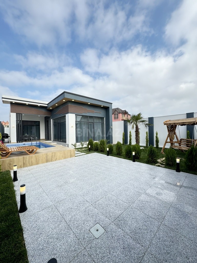 4 otaqlı həyət evi/bağ evi - Mərdəkan q. - 140 m² (1)