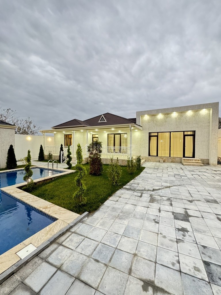 4 otaqlı həyət evi/bağ evi - Mərdəkan q. - 160 m² (2)