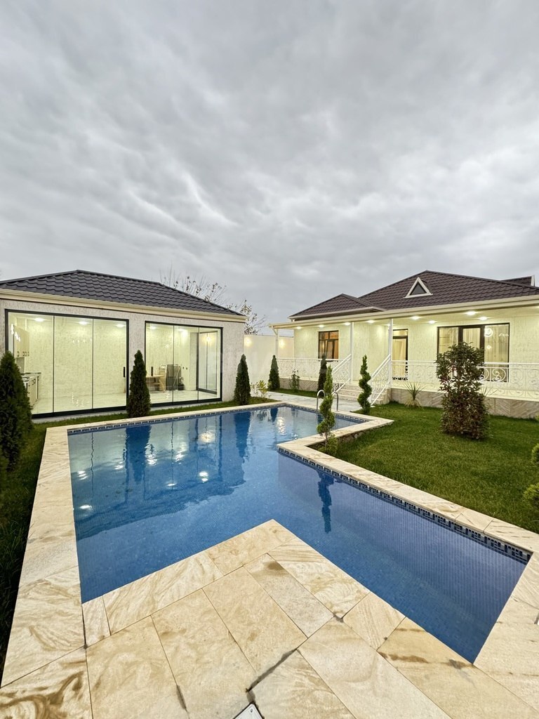 4 otaqlı həyət evi/bağ evi - Mərdəkan q. - 160 m² (1)