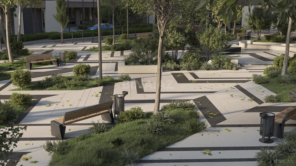 3 otaqlı yeni tikili - Yasamal q. - 108.6 m² (23)