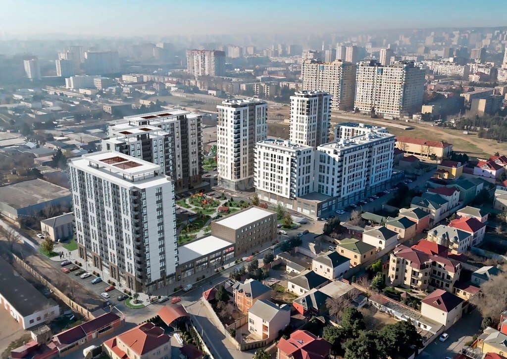 3 otaqlı yeni tikili - 7-ci mikrorayon q. - 90.6 m² (1)