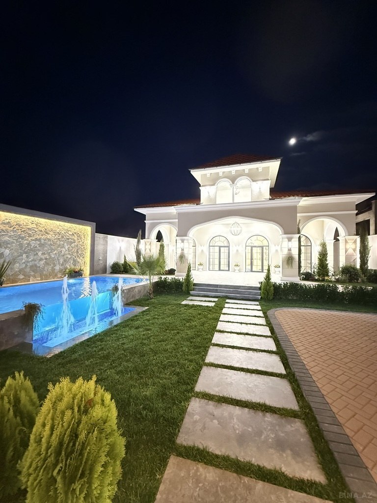 4 otaqlı həyət evi/bağ evi - Mərdəkan q. - 200 m² (9)