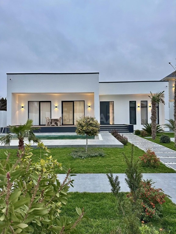 5 otaqlı həyət evi/bağ evi - Mərdəkan q. - 200 m² (2)