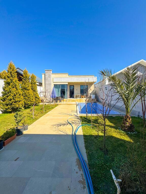 4 otaqlı həyət evi/bağ evi - Mərdəkan q. - 130 m² (1)