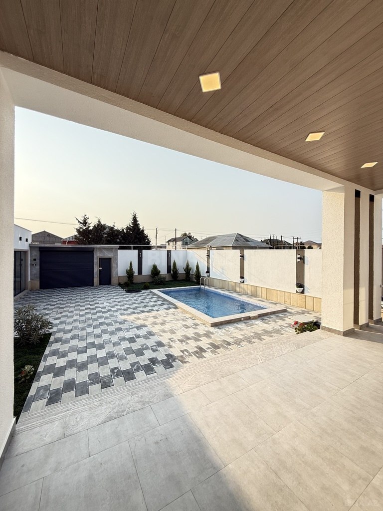 4 otaqlı həyət evi/bağ evi - Şüvəlan q. - 180 m² (9)