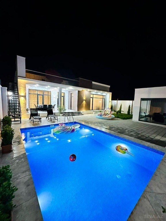 4 otaqlı həyət evi/bağ evi - Mərdəkan q. - 240 m² (1)